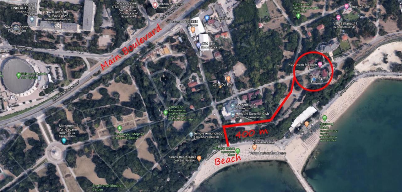 Hotel Complex Maxim Varna Exteriér fotografie